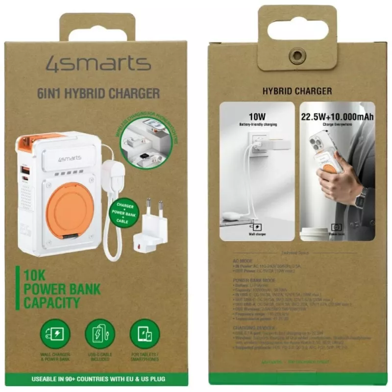Tragbare Powerbank 4smarts 541384 10000 mAh