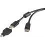 DisplayPort auf Mini DisplayPort Kabel Renkforce 2 m — 1x DisplayPort Stecker auf 1x Mini DisplayPort Stecker
