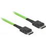 Delock 85211 OCuLink SFF-8611 auf SFF-8611 Kabel, 0,5 m