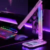 Tischleuchte Hawk HW-LAMP04 Weiß LED verstellbar, weiße Oberfläche, verstellbarer Kopf und Arm