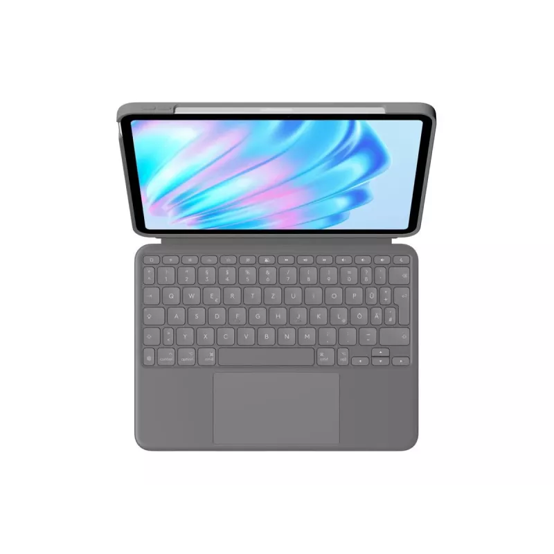 Logitech Combo Touch Tastatur QWERTY UK English Smart Connector grau