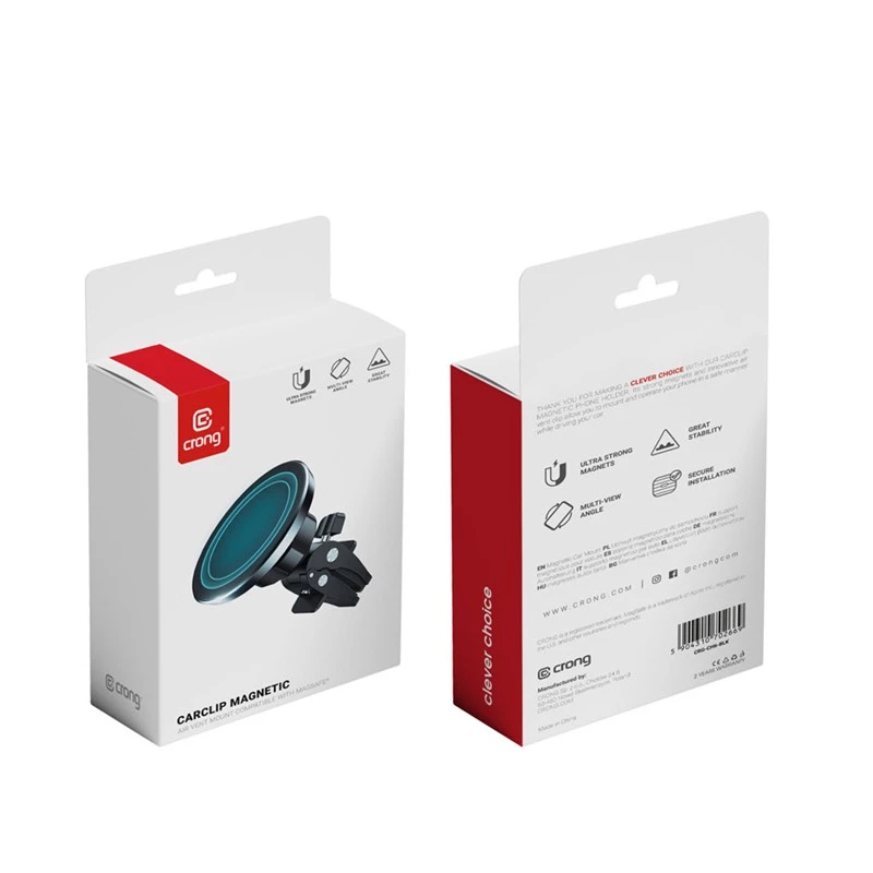 Magnetischer MagSafe-Autohalter Crong CRG-CH6-BLK für iPhone 12 und neuer