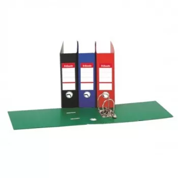 Binder Esselte No.1, A5 / 75 mm, 232 x 285 mm, länglich, blau
