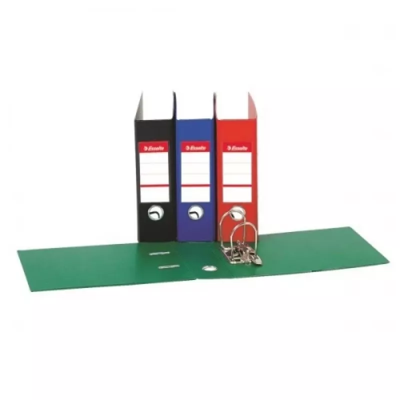Binder Esselte No.1, A5 / 75 mm, 232 x 285 mm, länglich, blau