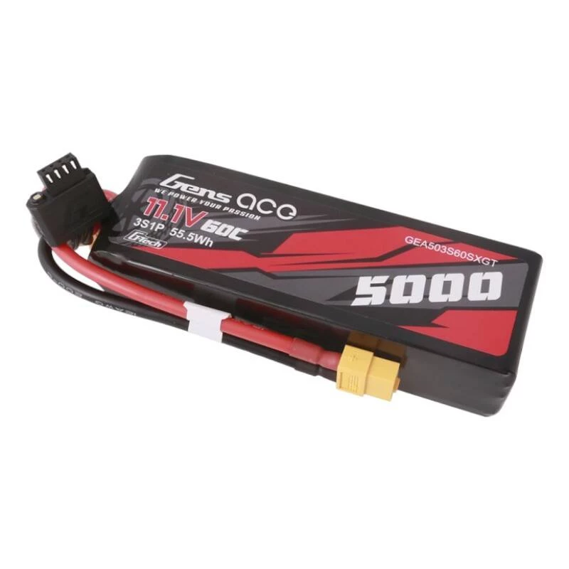 Gens ace G-Tech 5000mAh 11,1V 60C 3S1P Lipo mit XT60-Stecker