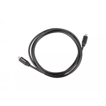 LANBERG USB-C-auf-USB-C-Kabel CA-CMCM-40CU-0018-BK — USB 2.0, 1,8 m, schwarz
