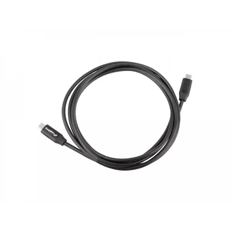 LANBERG USB-C-auf-USB-C-Kabel CA-CMCM-40CU-0018-BK — USB 2.0, 1,8 m, schwarz
