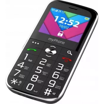 myPhone Halo C | Schwarz | 2,2 Zoll | TFT | 32 MB | 32 MB | Dual-SIM | Hauptkamera 0,3 MP | 1900 mAh