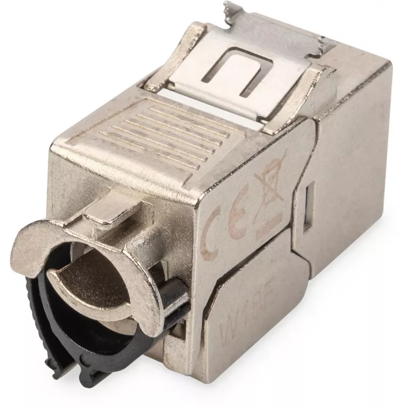 Keystone-Modul Digitus Cat. 6A geschirmt Set mit intelligentem Kabelmanager 24 Stück