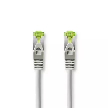 Nedis CCBW85420GY10. Kabellänge: 1 m, Kabelstandard: Cat.7 Rohkabel, Kabelabschirmung: S/FTP (S-STP), Anschluss 1: RJ-45, Anschluss 2: RJ-45 (CCBW85420GY10)