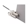 Kabelschloss DICOTA D31742 Silber 2 m Zahlenschloss
