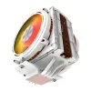 Prozessorkühler Darkflash E400 PLUS (weiß) — aktive Luftkühlung für CPU, Tower-Design, Einzellüfter-Konfiguration