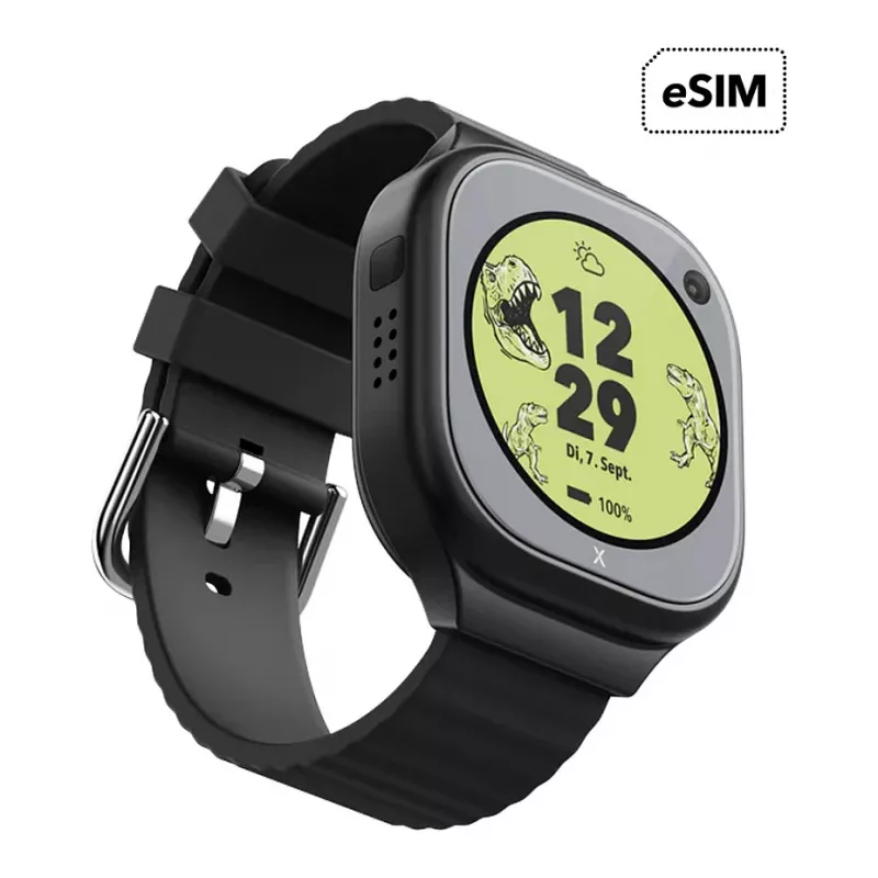XPLORA X6Pro Kinder-Smartwatch eSIM Schwarz