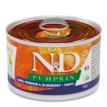 Farmina N&D Puppy Lamm & Kürbis & Blaubeere Nassfutter für Hunde 140 g