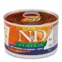 Nassfutter für Hunde Farmina N&D Puppy Lamm Kürbis Blaubeere 140 g Beutel, für kleine Rassen (5–10 kg), 12% Protein, 6% Fett, 75% Feuchtigkeit