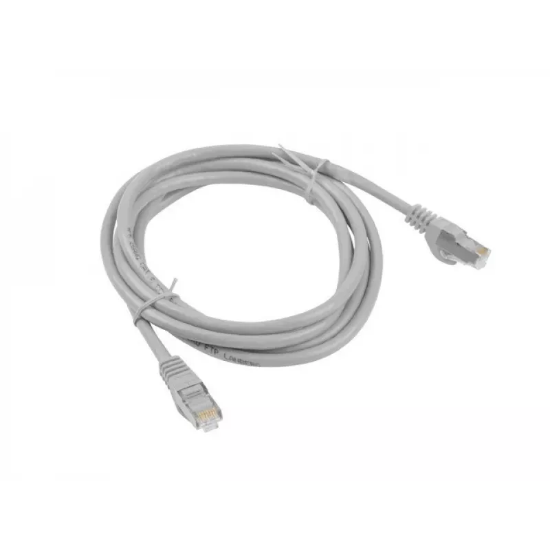 Netzwerkkabel LANBERG PCF6-10CC-0100-S Cat6 F/UTP RJ-45 auf RJ-45 1 m Grau