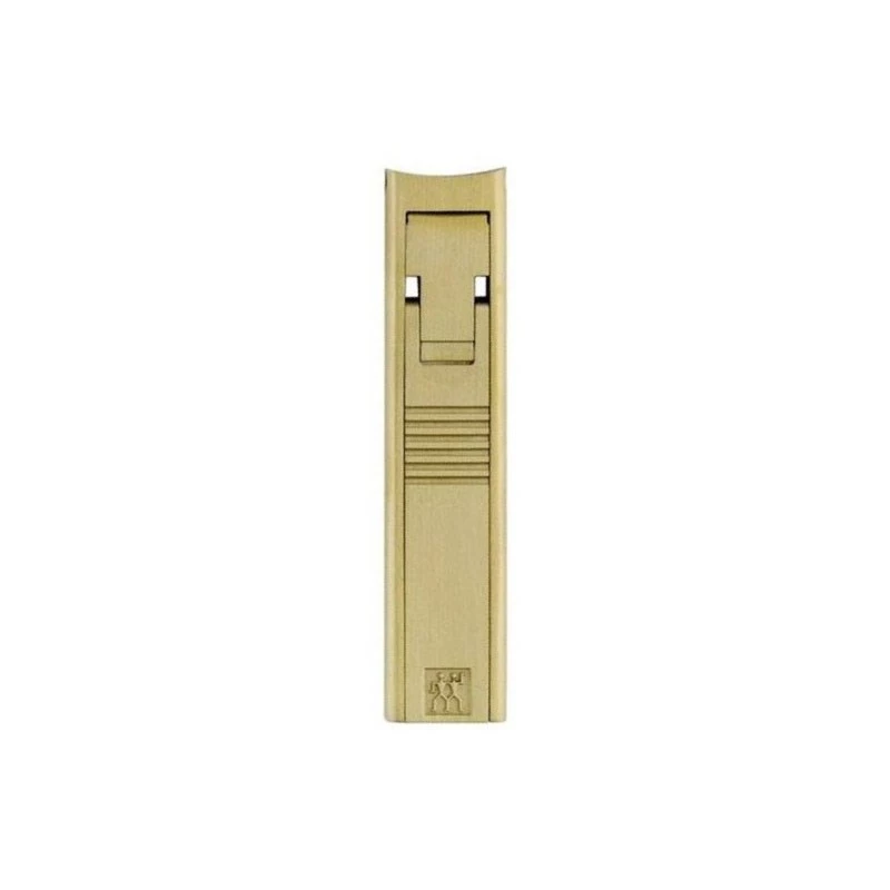 ZWILLING Twinox Gold Edition 97746-004-0 Maniküre-Set, schwarzes Lederetui, 3-teilig