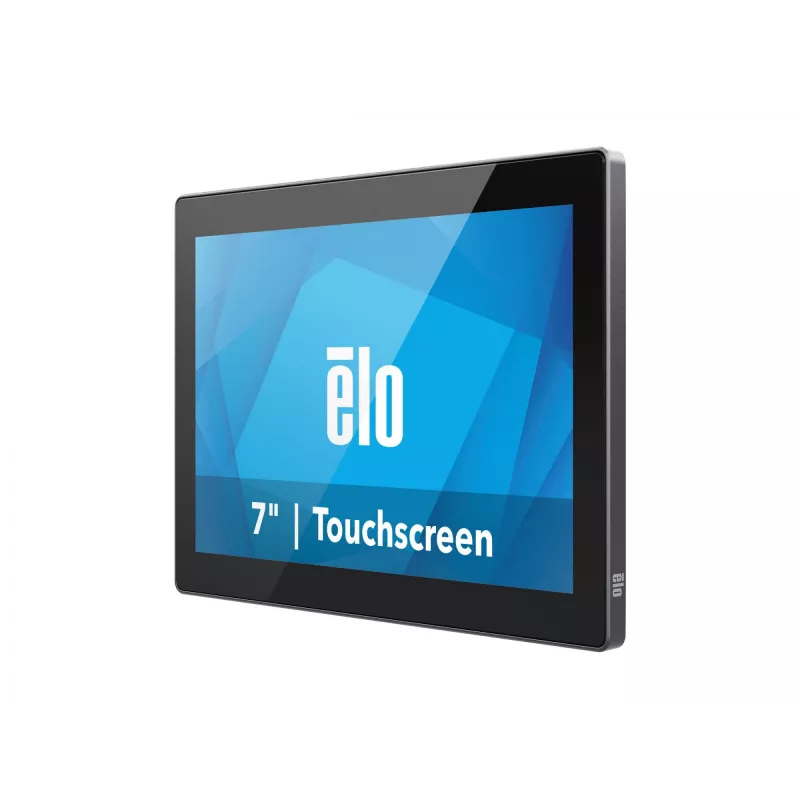 Elo 0704LS, 17,8 cm (7''), Projected Capacitive, 10 TP, USB-C, Kit, dunkelgrauer Touchmonitor, Anzeige-Diagonale: 17,8 cm (7''), Projected Capacitive, 10 Punkte, Auflösung: 1280 x 800 Pi