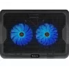 Notebook-Kühlpad DEFENDER NS-503 für Laptops bis 43,2 cm (17 Zoll), 2 Lüfter, USB-betrieben, schwarz