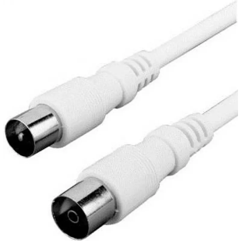 Koaxialkabel Preisner TAK9050G 5m IEC Weiß