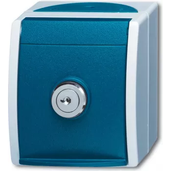 BUSCH-JAEGER SCHUKO-Steckdose 20EWSL-101-53 ocean Standard-Schloss 20EWSL-101-53 (2083-0-0823)