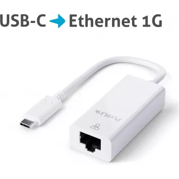 PureLink IS260 Kabel-Interface/Gender-Adapter USB-C RJ-45 Weiß (IS260)