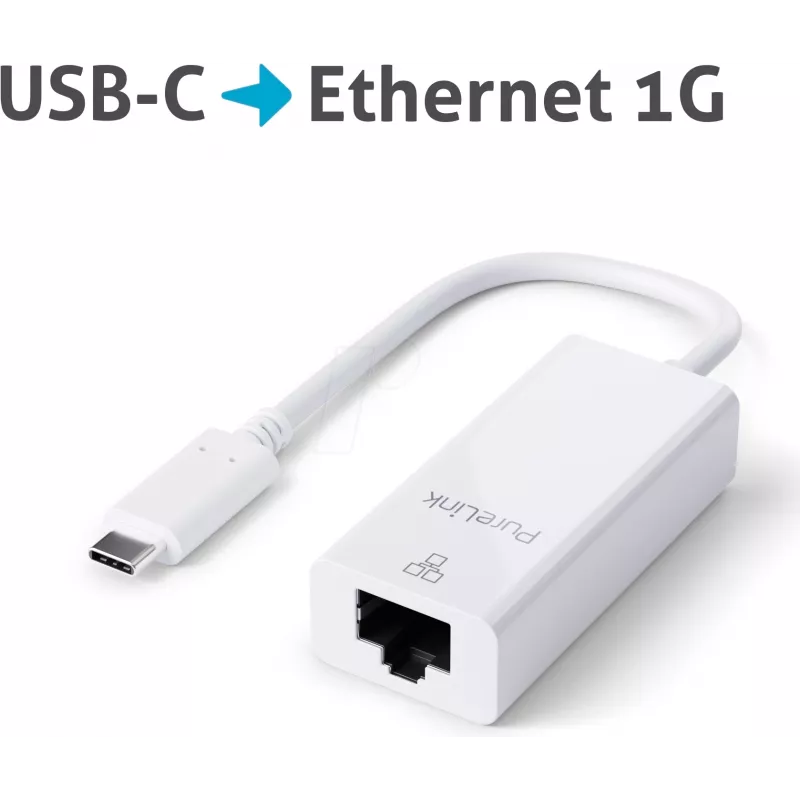 PureLink IS260 Kabel-Interface/Gender-Adapter USB-C RJ-45 Weiß (IS260)