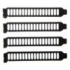 SILVERSTONE Aero Slots Panel SST-AEROSLOTS-B — Front-/Rückseiten-Slot-Lüftungspanel für verbesserten Luftstrom