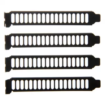 SILVERSTONE Aero Slots Panel SST-AEROSLOTS-B — Front-/Rückseiten-Slot-Lüftungspanel für verbesserten Luftstrom