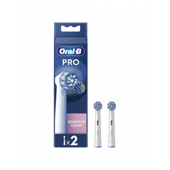 Oral-B EB60X-2 Sensitive Clean Aufsteckbürsten, 2 Stück