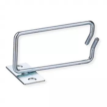 ROLINE Kabeldurchführung, 40x80 mm, Metall, seitliche Kabeleinführung