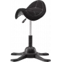 Ergonomischer Balancestuhl up up Toronto Schwarz Stoff mit längerer Gasfeder