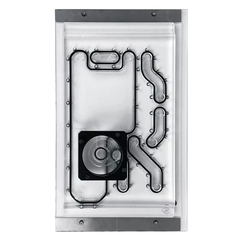 Frontplatte Stealkey Customs für Lian Li O11D Mini MK2 — weiß (SW10011.1)