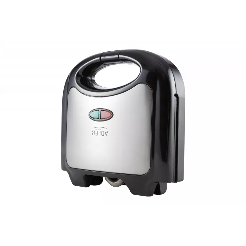 Sandwichmaker Adler AD 3015 750 W Schwarz Silber