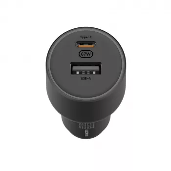 Xiaomi 43907 Ladegerät für Mobilgeräte Universal Schwarz Zigarettenanzünder Auto