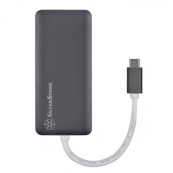 SilverStone SST-EP14C - USB 3.1 Type-C Gen1 auf HDMI, 3x USB 3.1 Gen 1 Type-A, 1x USB 3.1 Gen 1 Type-C (PD 2.0-Laden) (SST-EP14C)