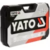 Yato YT-38901 XXL Schlüssel-/Werkzeugsatz, 1/4–1/2 Zoll, 122-teilig