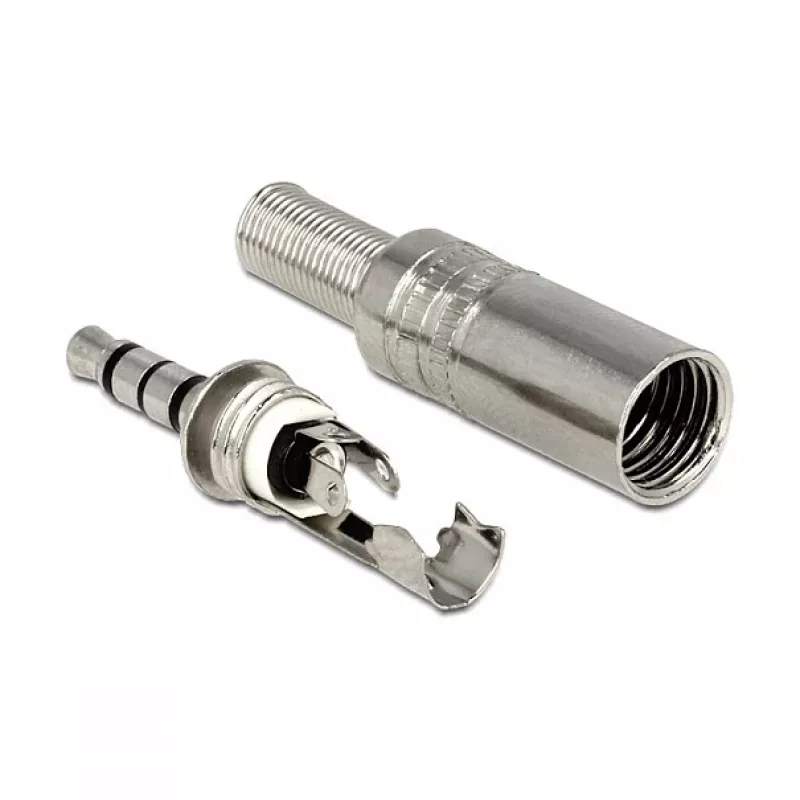 Kabelstecker DeLOCK 65546 3,5 mm Silber