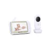 Motorola 5,0 inch Wi-Fi Video Baby Monitor mit Stargrip-Bettbefestigung | VM45 Connect | Weiß