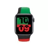 Band Apple 40mm Schwarz Unity Sport Band M/L Schwarz Grün Red