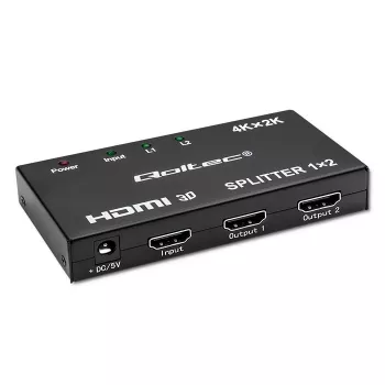 Aktiver HDMI-Splitter 2 x HDMI 4Kx2K, 3,4 Gbit/s