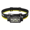 Stirnlampen-Taschenlampe Nitecore HC60 UHE mit 4000 mAh Akku, 6-LED, wasserdicht, stoßfest, schwarz/gelb