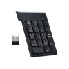 Gembird KPD-W-02 numerisches Tastenfeld Notebook/PC Bluetooth Schwarz