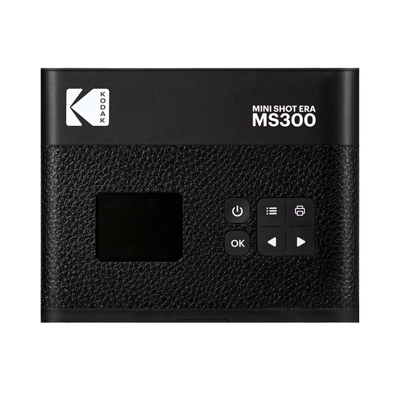 Sofortbildkamera Kodak Mini Shot 3 Era – Schwarz, 4Pass-Drucktechnologie