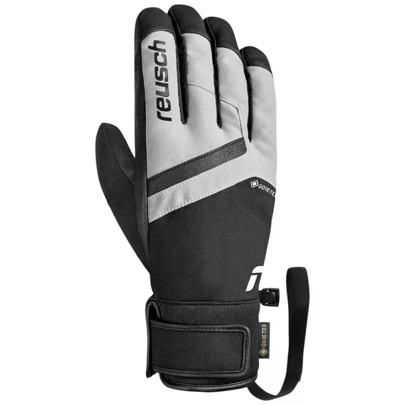 REUSCH BOOSTER GORE-TEX GLOVES GRÖSSE 8,5 SCHWARZ UND WEISS