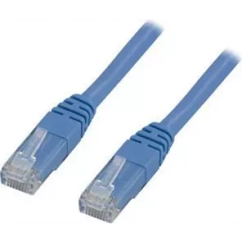 Netzwerkkabel Deltaco UTP Cat6 RJ-45 RJ-45 3 m Blau