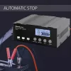 Batterieladegerät QOLTEC 52491 Mikroprozessor 12V/12,6V/24V mit LCD