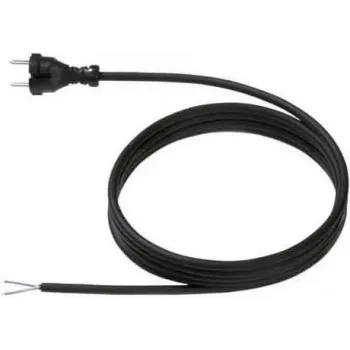 BACHMANN contour Anschlusskabel 3m schwarz 246.175 H07RN-F 2x1 mit Stecker Typ 24G lose 246.175 (246.175)