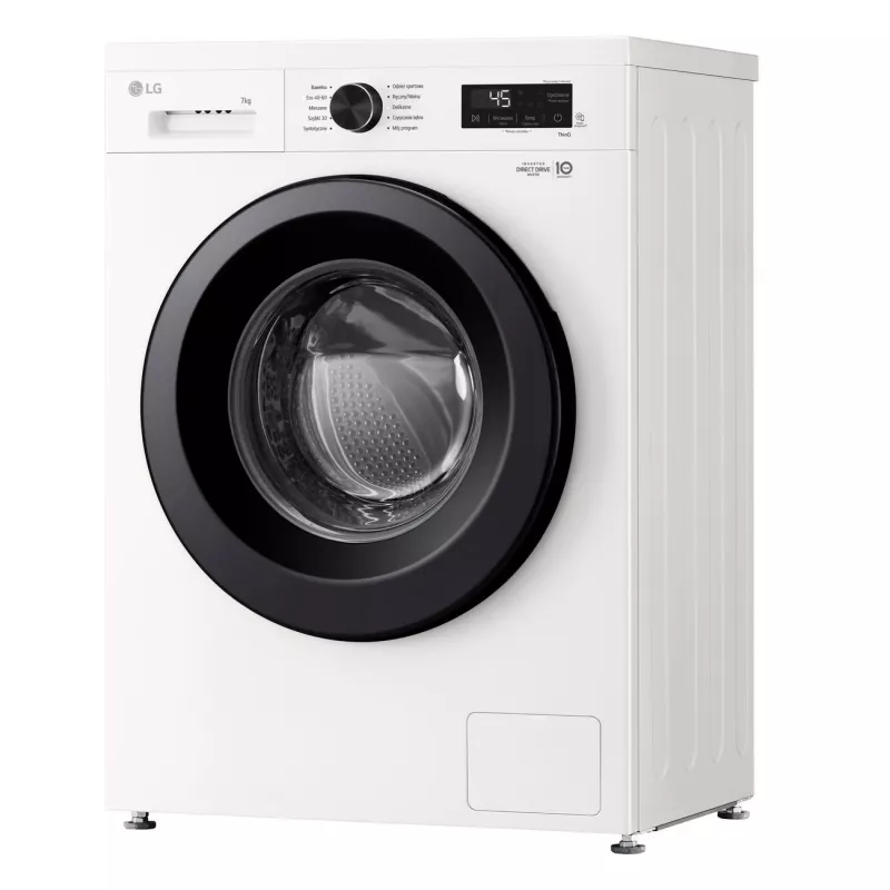 Waschmaschine LG F2X10S7NWK — Frontlader, 600 mm Breite, 540 mm Tiefe, 890 mm Höhe, 59 kg Nettogewicht