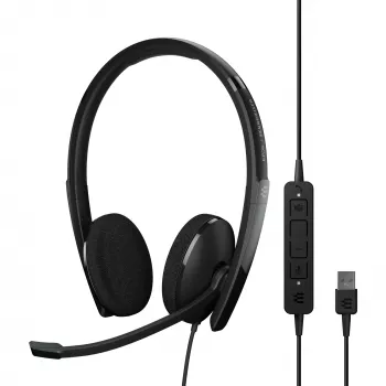 EPOS | SENNHEISER ADAPT 160T USB II Headset Kabelgebundenes Headset Büro/Callcenter USB Typ-A Schwarz